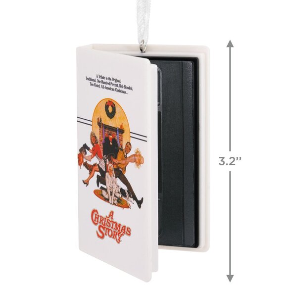 New! A Christmas Story VHS Tape Hallmark Christmas Ornament 2022 - Picture 2 of 4